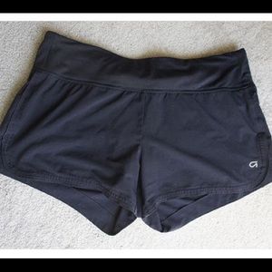 Black gap fit shorts lulu lookalikes